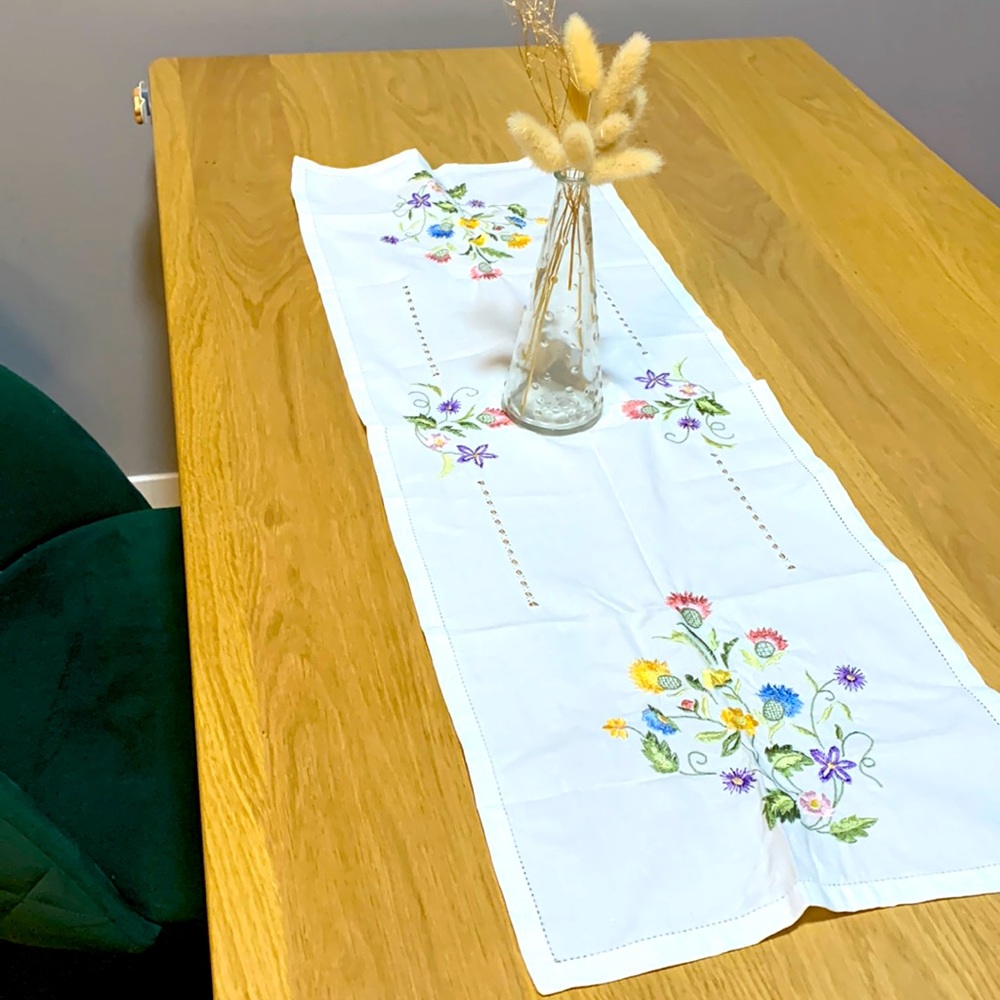 Gifts for Mom 🌸✨ April Cornell-Embroidered Cotton Tablecloth